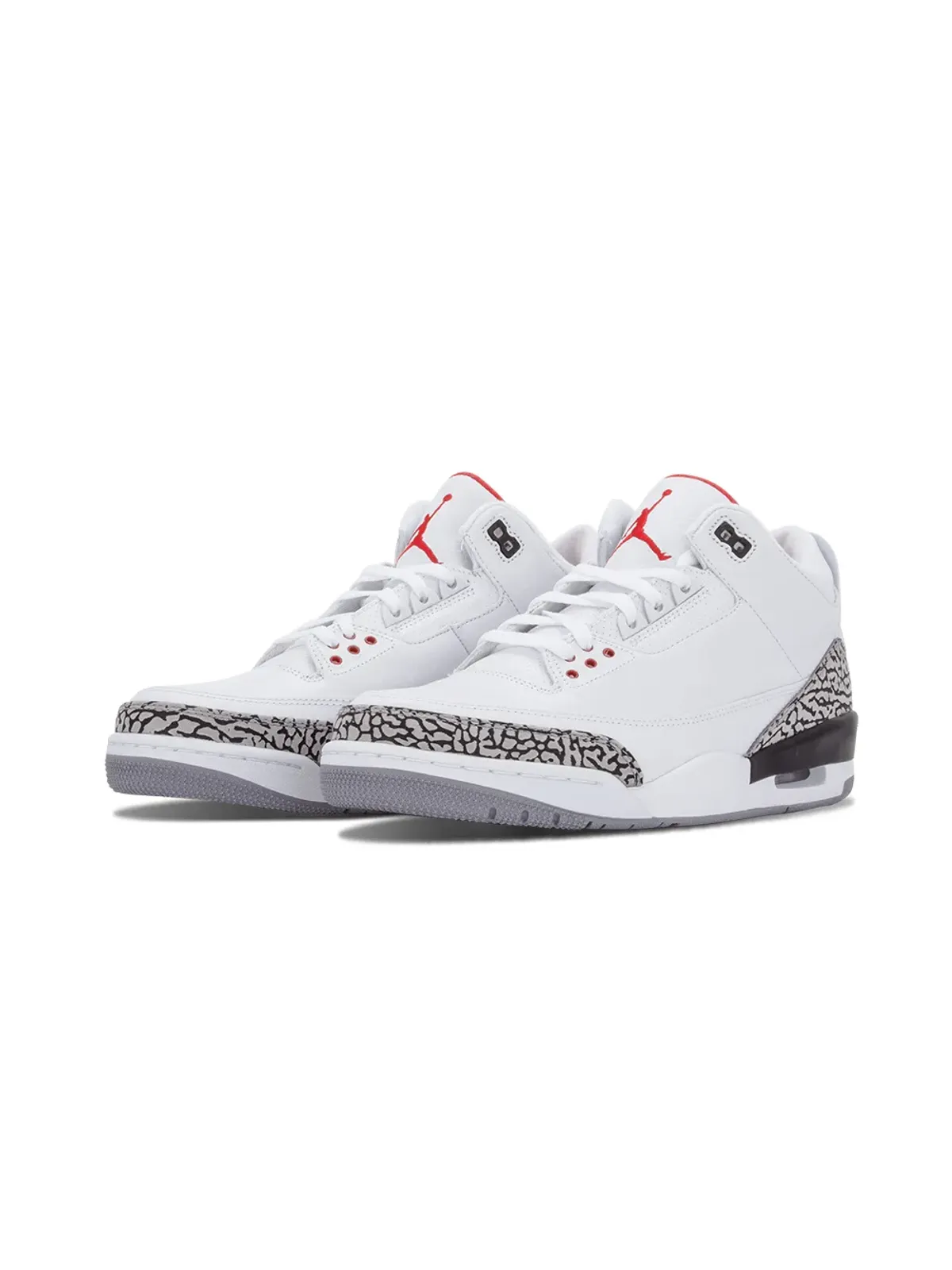 Jordan エアジョーダン3 レトロ ホワイトセメント88(2013) スニーカー - 画像2