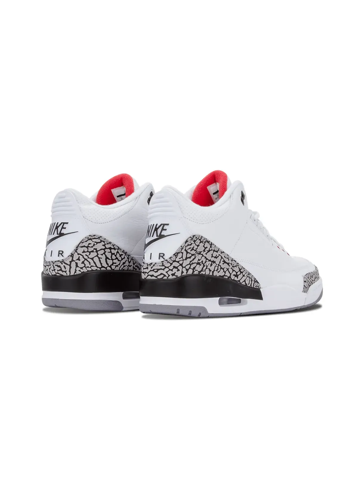 Jordan エアジョーダン3 レトロ ホワイトセメント88(2013) スニーカー - 画像3
