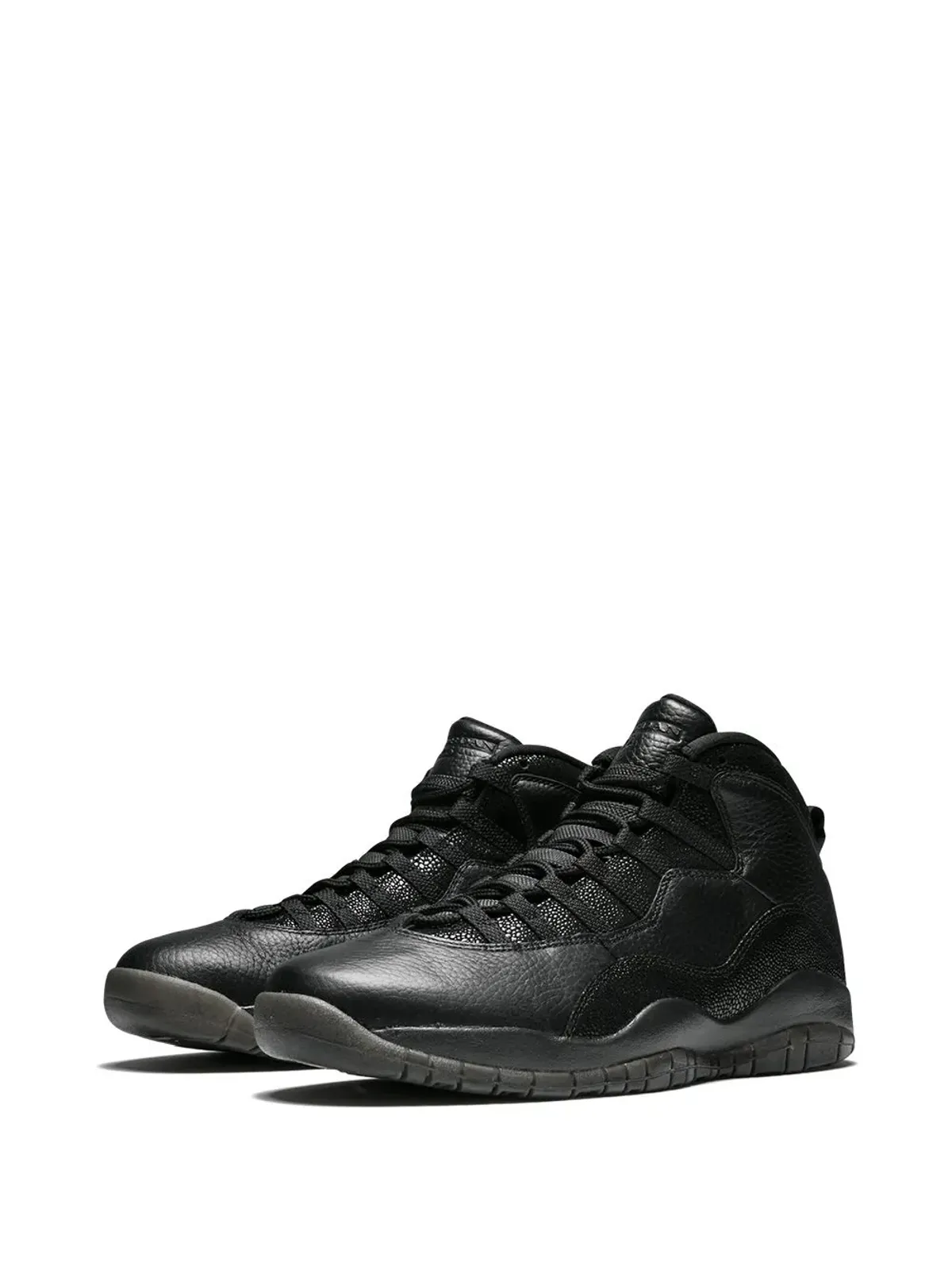 Jordan Air Jordan 10 Retro OVO ブラック/メタリックゴールド スニーカー - 画像2