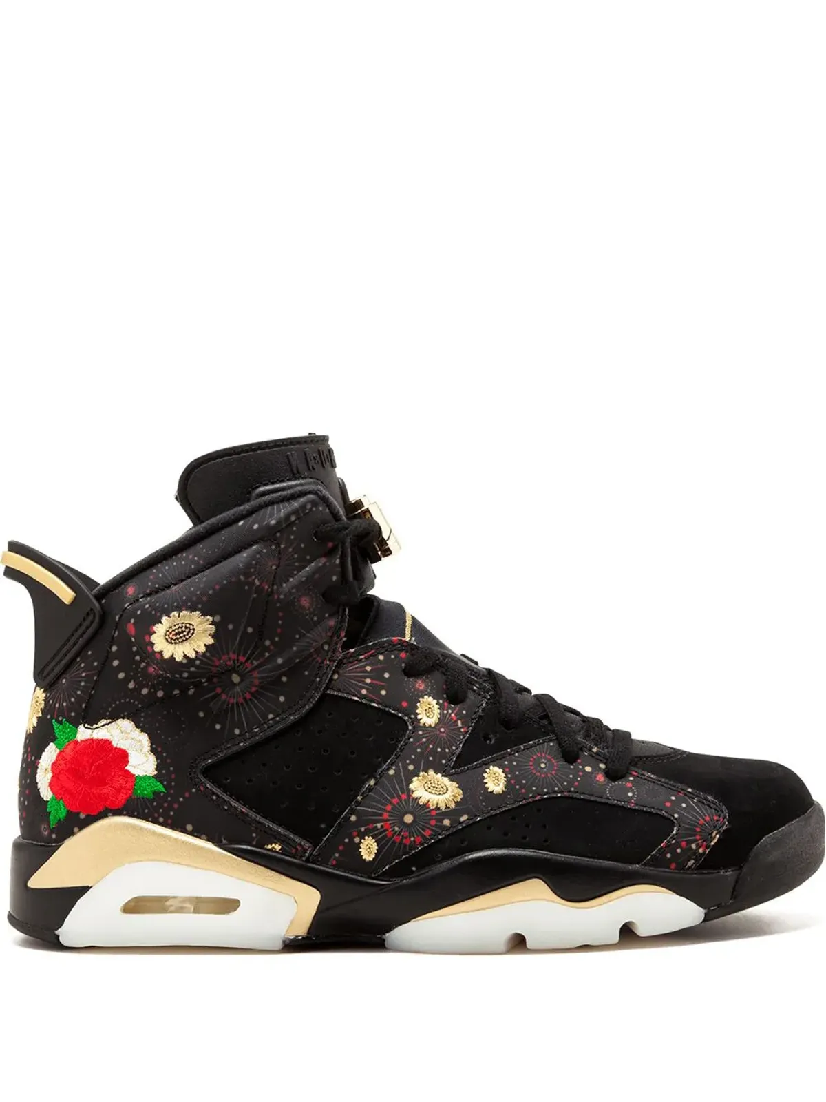 Jordan エアジョーダン レトロ 6「Chinese New Year」スニーカー - ブラック - 画像1