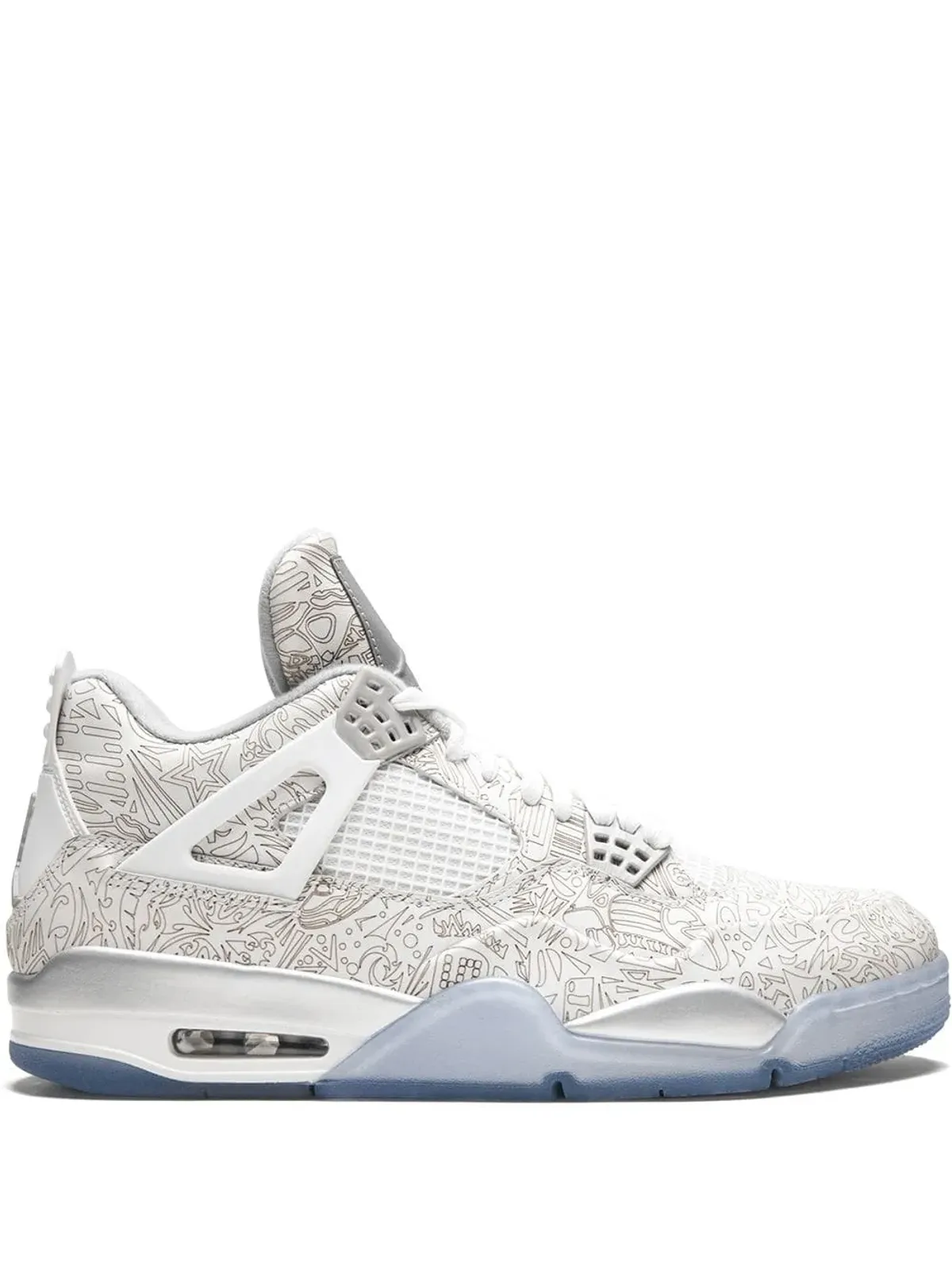 Jordan エアジョーダン 4 レトロ レーザー 30周年記念スニーカー - 画像1