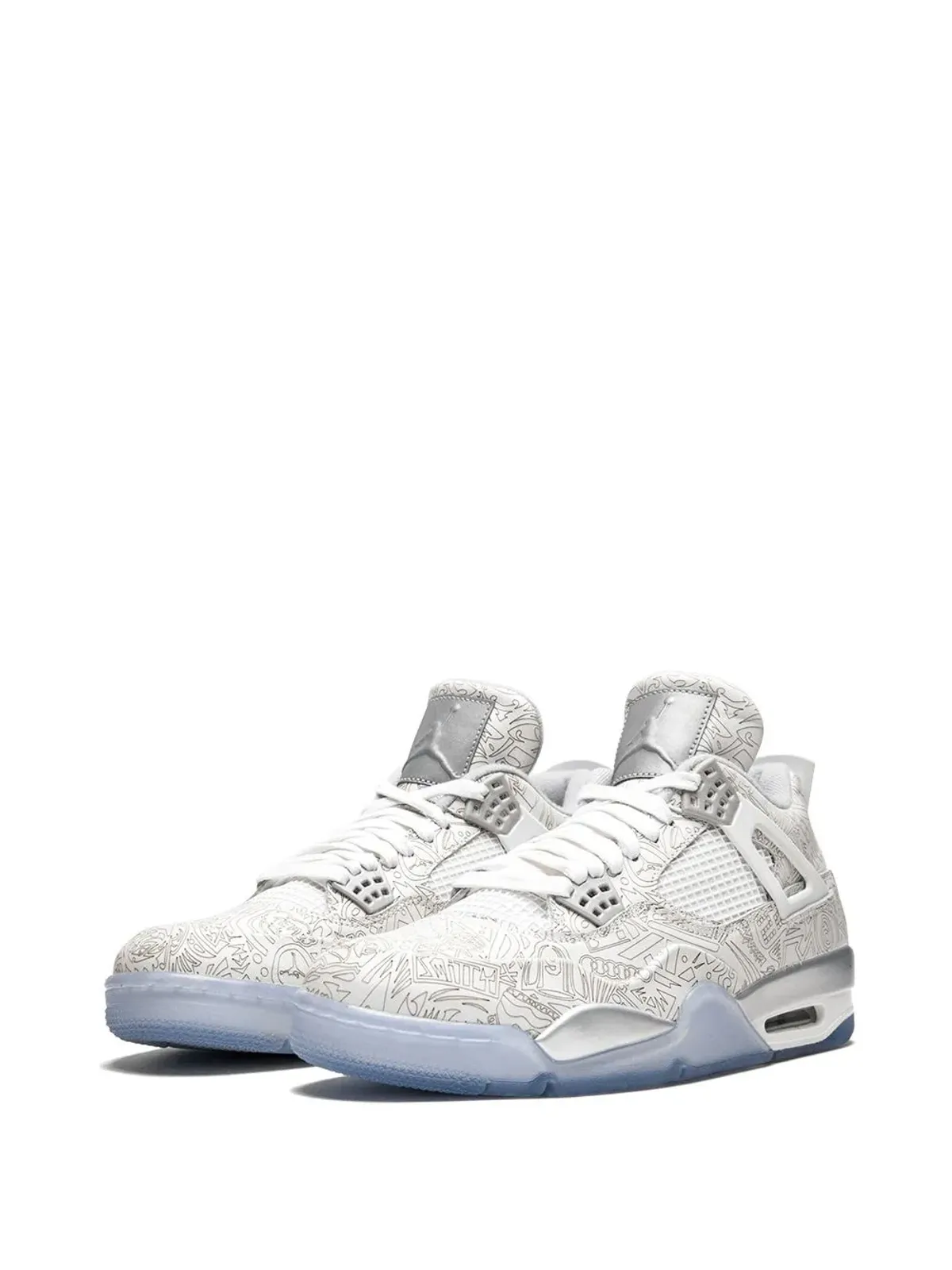 Jordan エアジョーダン 4 レトロ レーザー 30周年記念スニーカー - 画像2