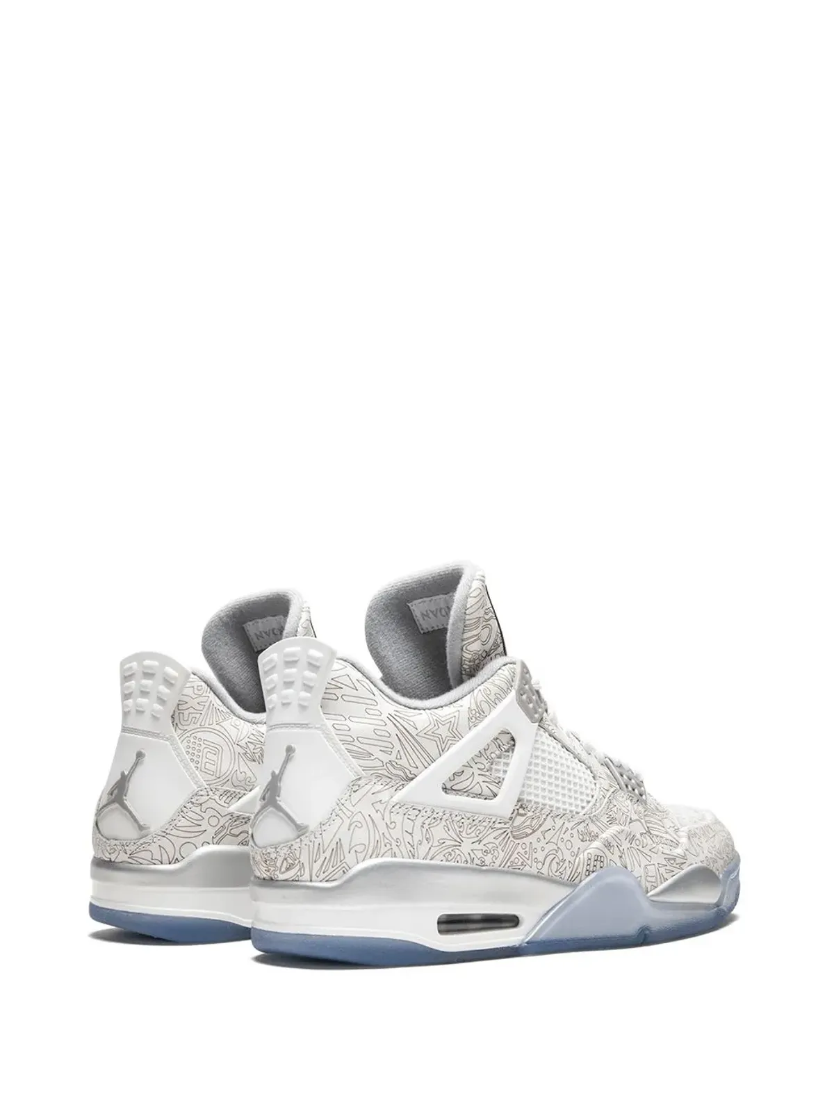 Jordan エアジョーダン 4 レトロ レーザー 30周年記念スニーカー - 画像3