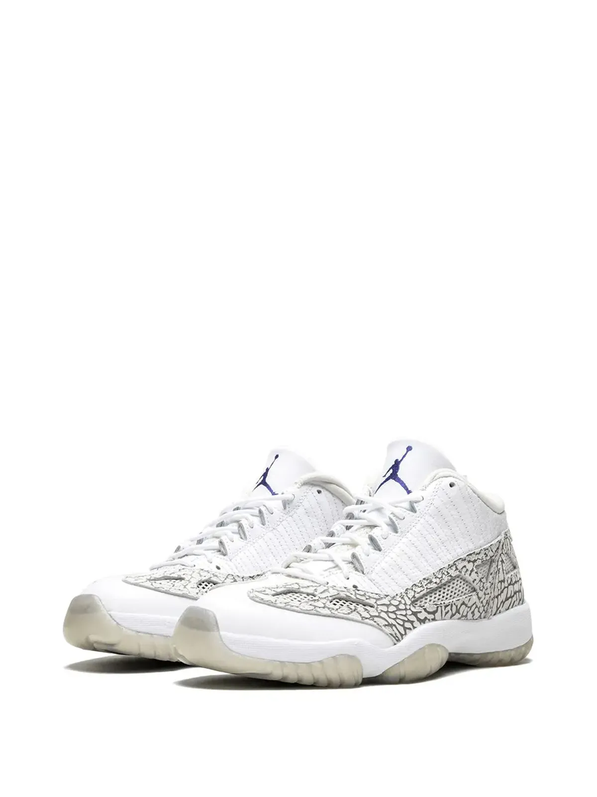 Jordan エアジョーダン11 レトロ ロー コバルト ホワイト スニーカー - 画像2