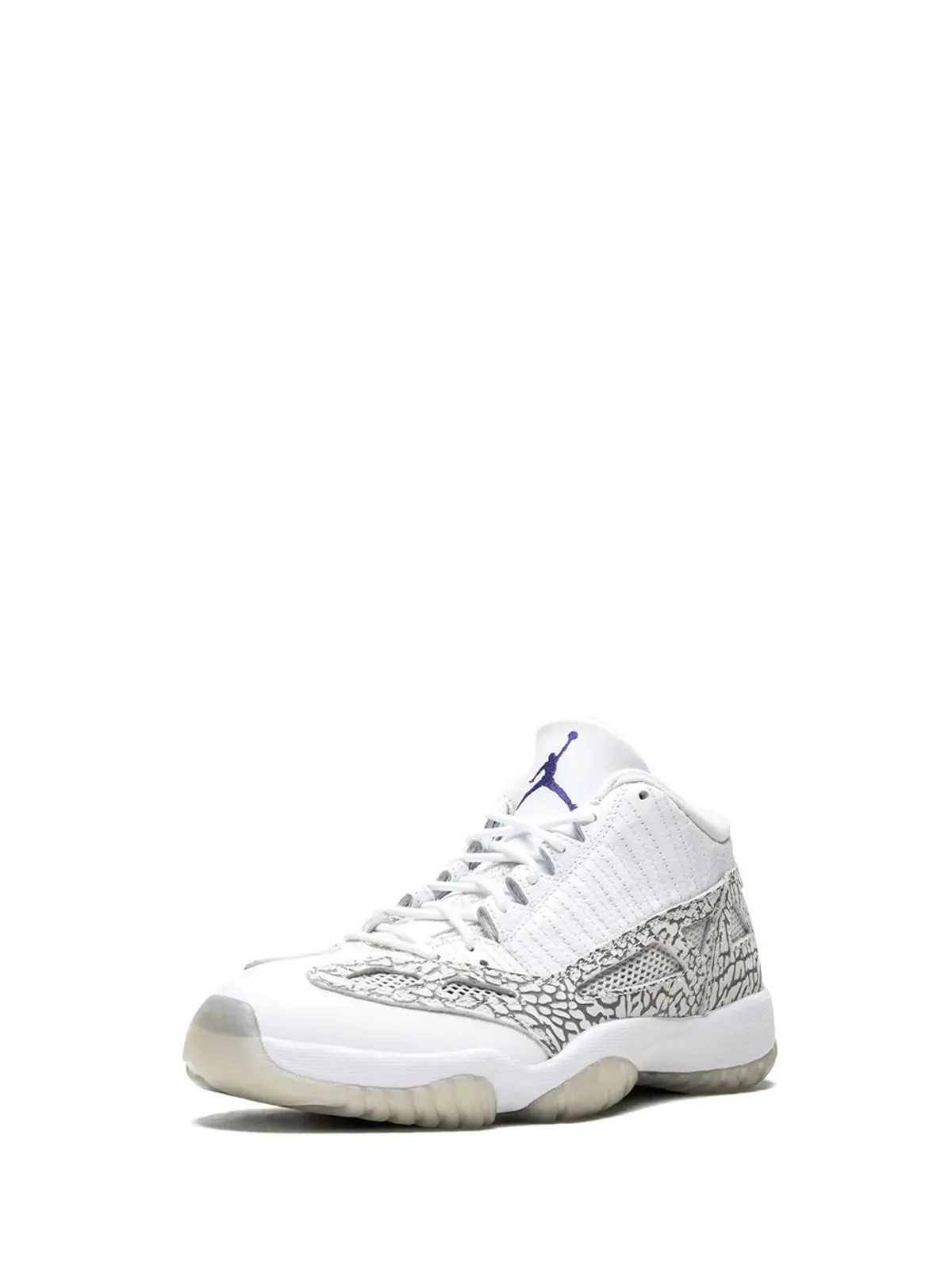 Jordan エアジョーダン11 レトロ ロー コバルト ホワイト スニーカー - 画像4