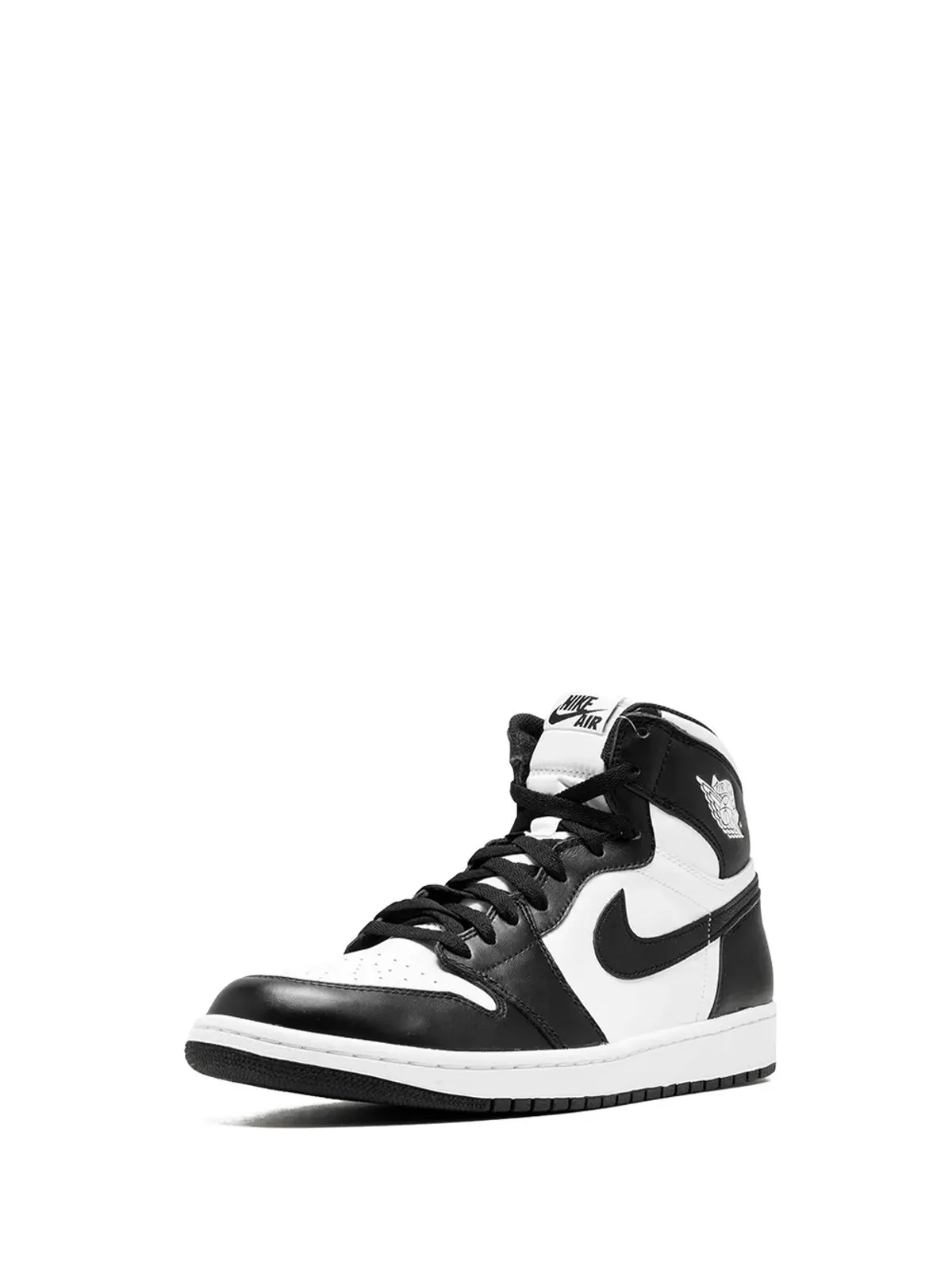 Jordan エアジョーダン 1 レトロ ハイ OG ブラック/ホワイト 2014 スニーカー - 画像4