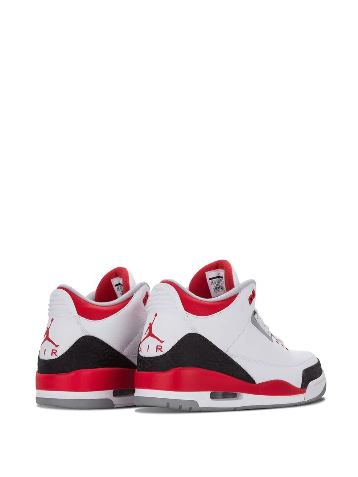Jordan エアジョーダン 3 レトロ 'Fire Red' スニーカー - ホワイト - 画像3