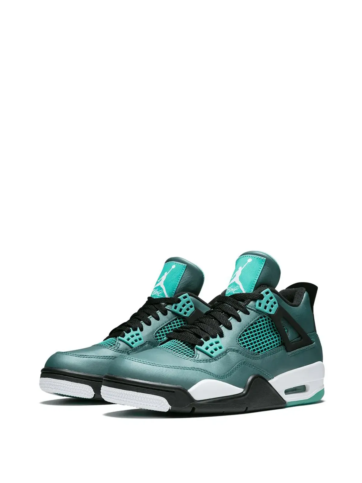 Jordan エアジョーダン4 レトロ 30周年 ティール スニーカー - 画像2