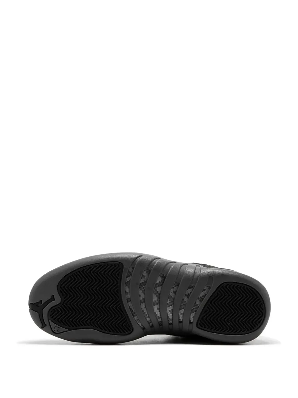 Jordan エア ジョーダン 12 レトロ ウール ダークグレー/メタリックシルバー スニーカー - 画像5