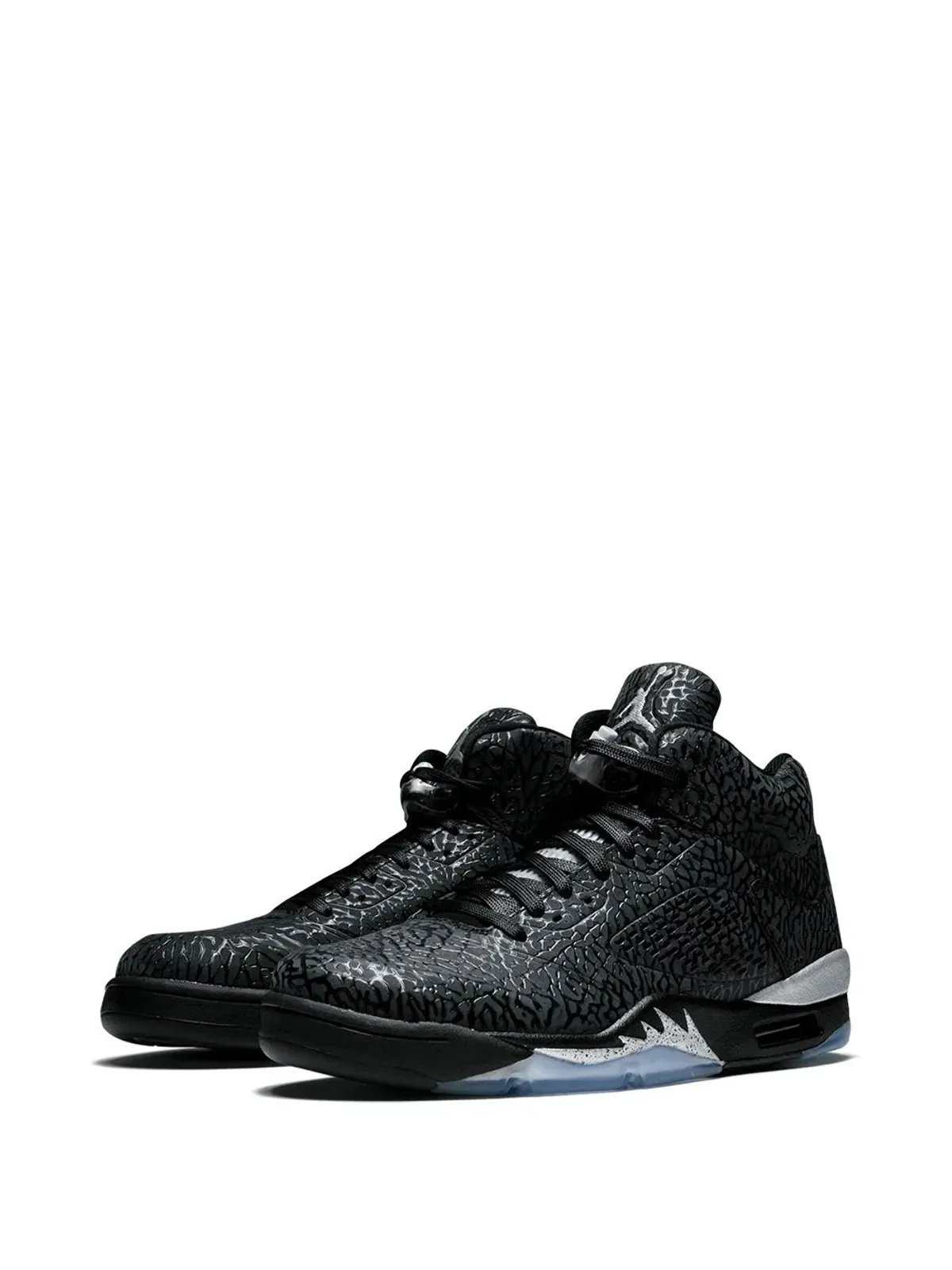 Jordan エアジョーダン 3Lab5 ブラックシルバー スニーカー - 画像2