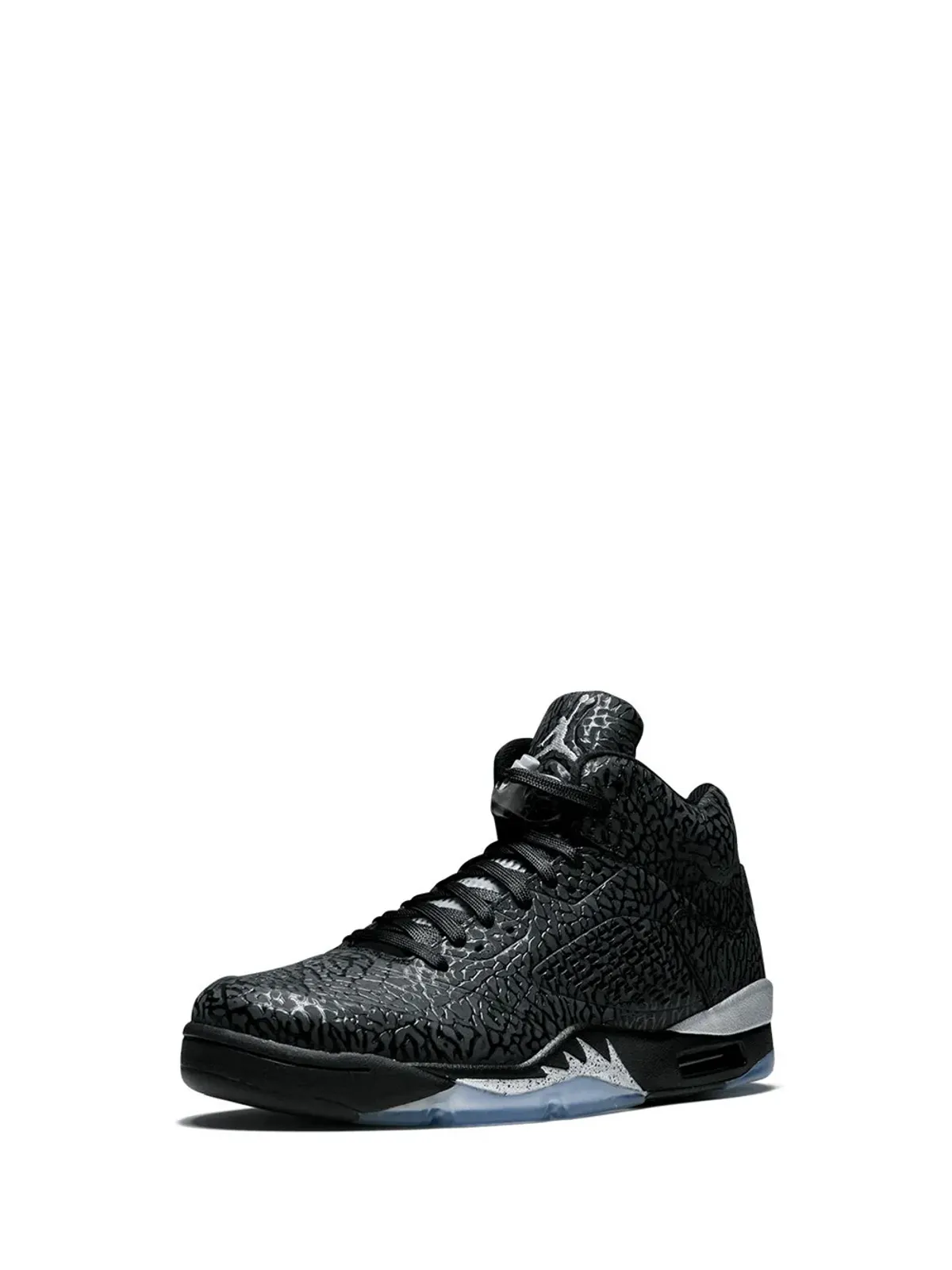 Jordan エアジョーダン 3Lab5 ブラックシルバー スニーカー - 画像4