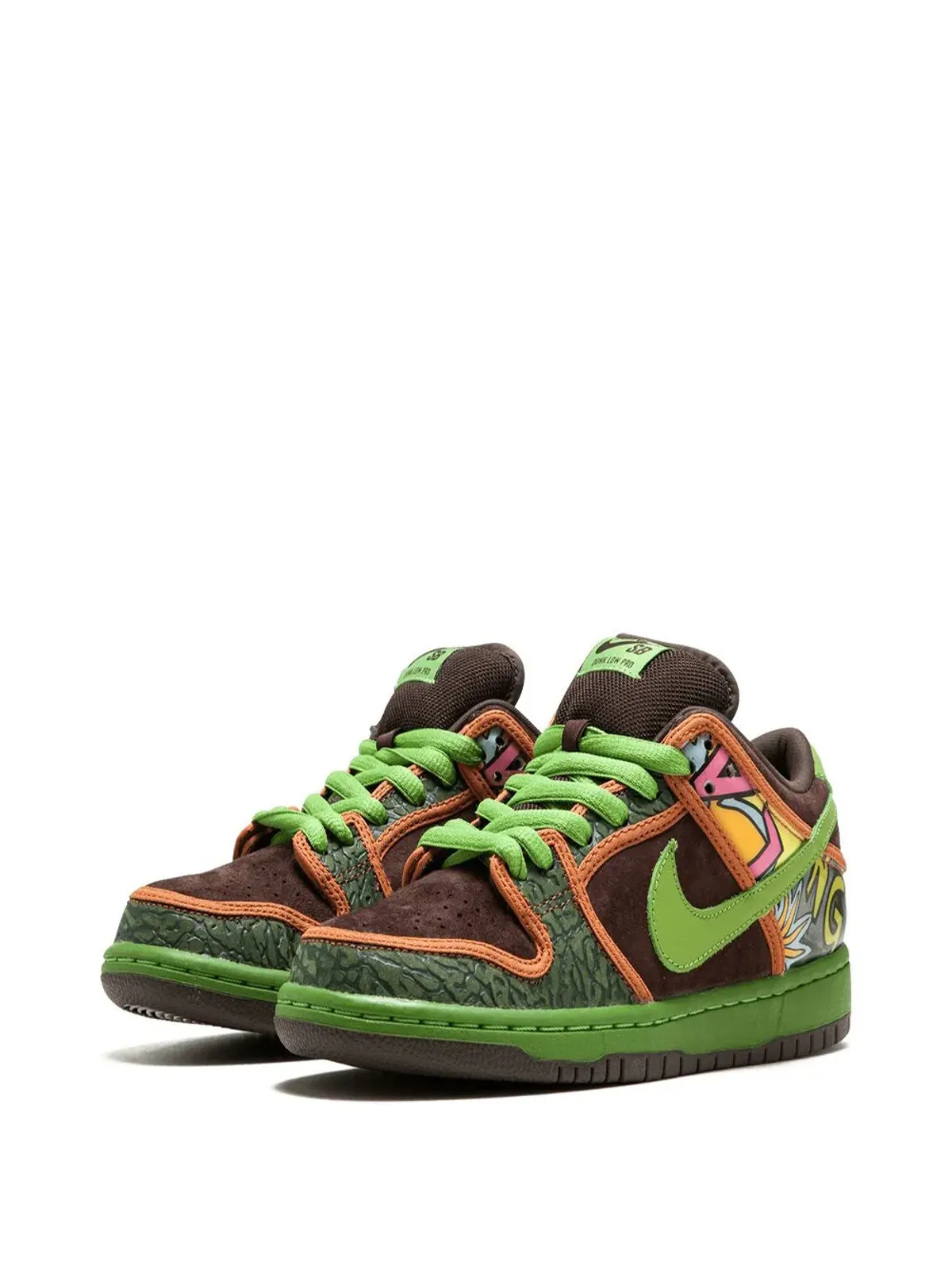 Nike Dunk Low Premium De La Soul スニーカー - グリーン - 画像2