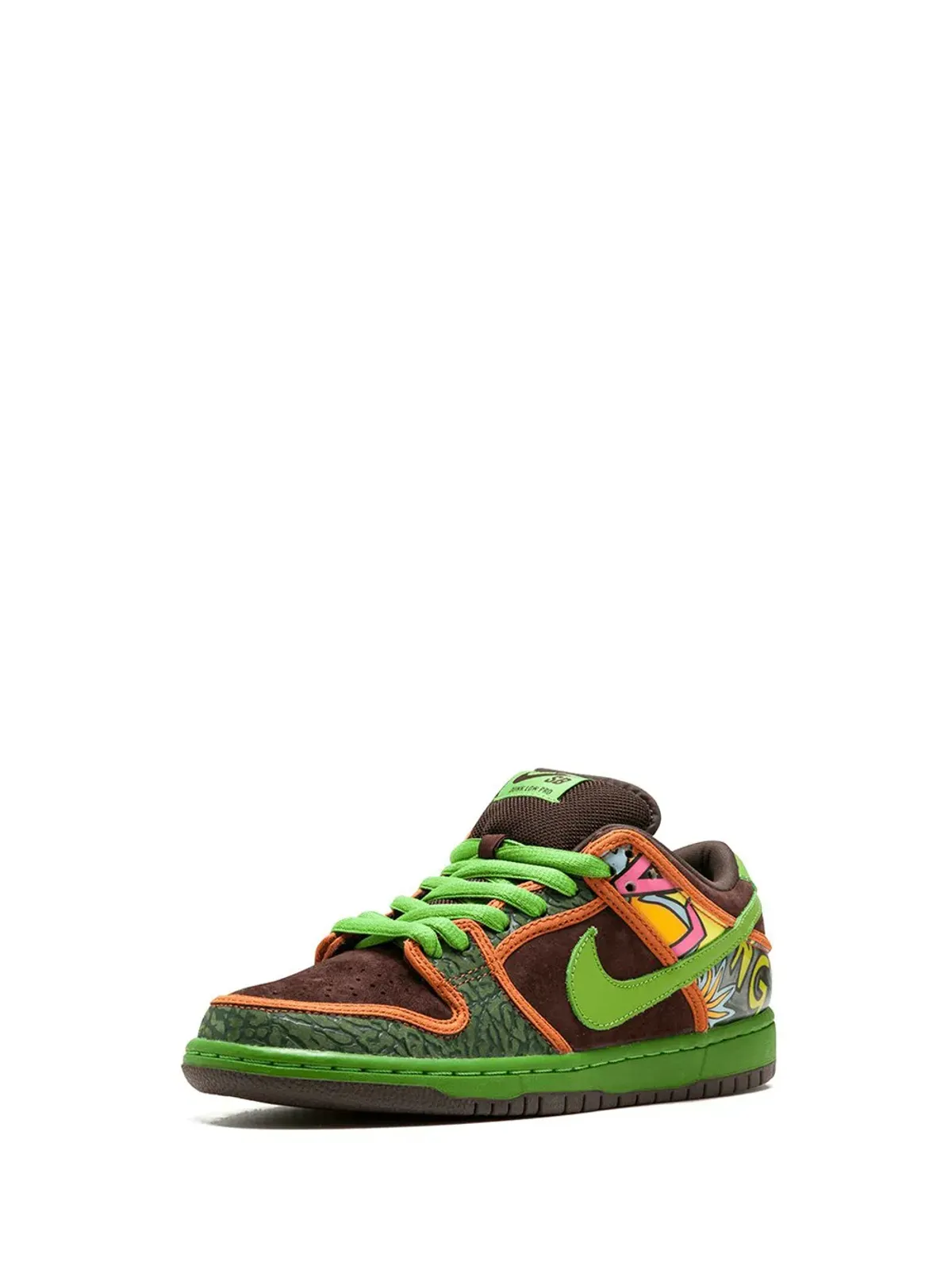 Nike Dunk Low Premium De La Soul スニーカー - グリーン - 画像4