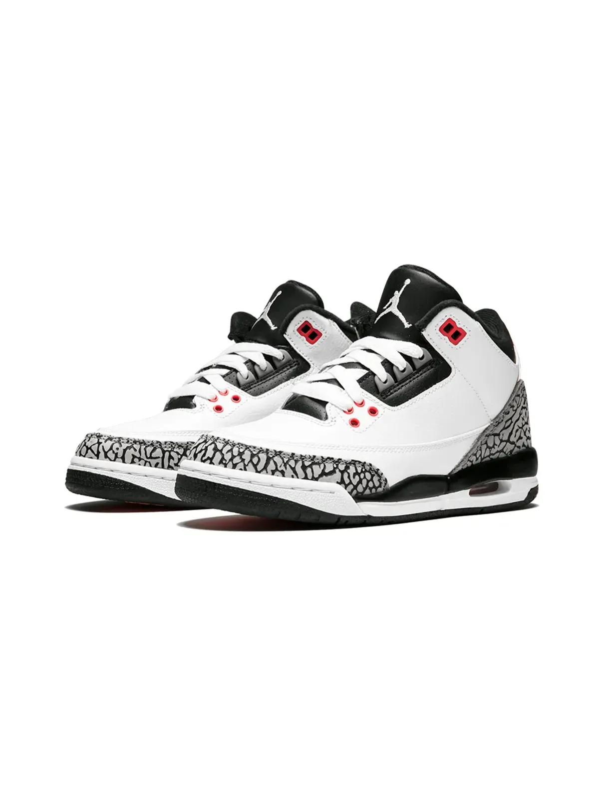 Jordan Kids エアジョーダン 3 レトロ BG Infrared 23 スニーカー ホワイト - 画像2