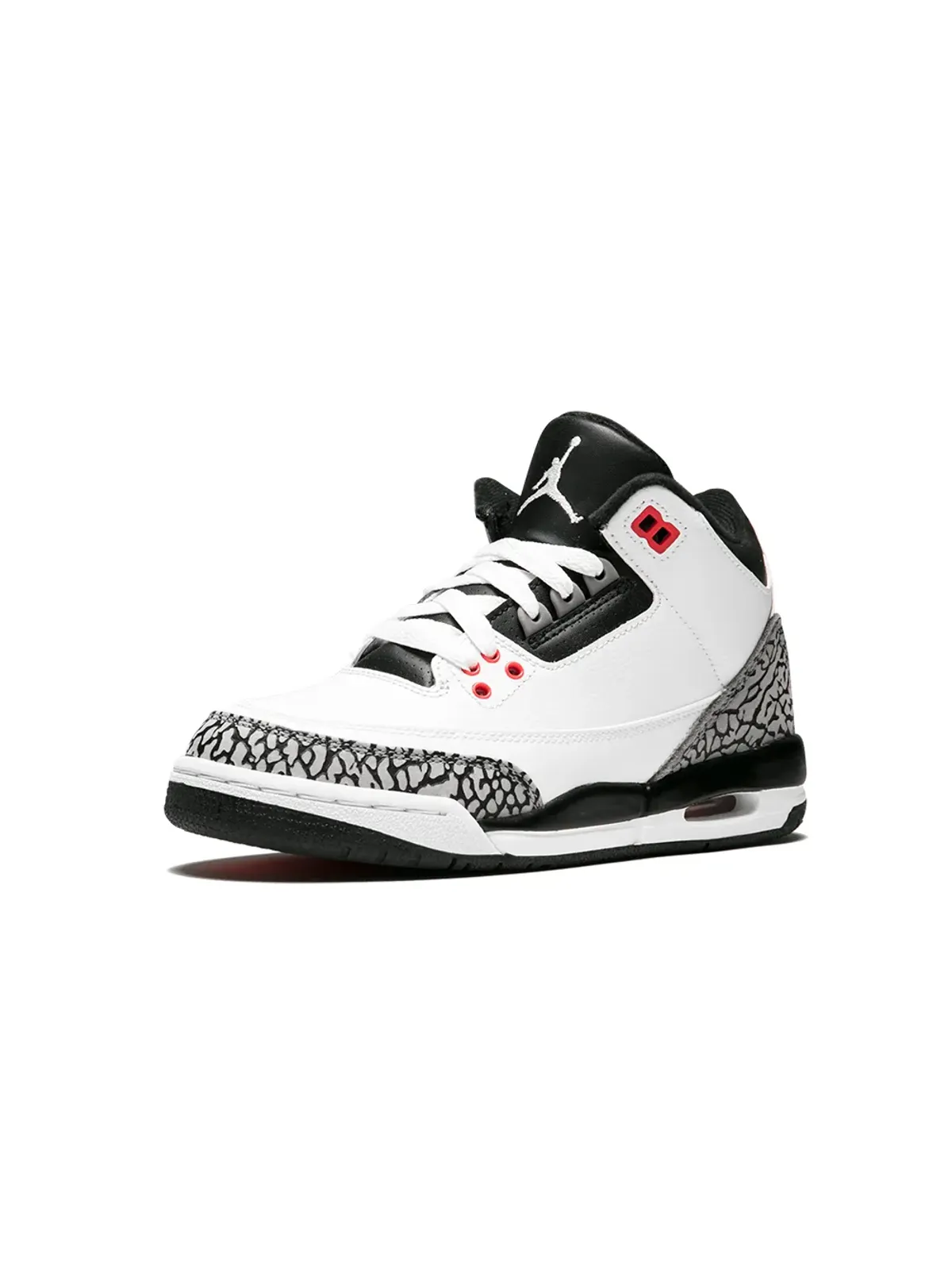 Jordan Kids エアジョーダン 3 レトロ BG Infrared 23 スニーカー ホワイト - 画像4