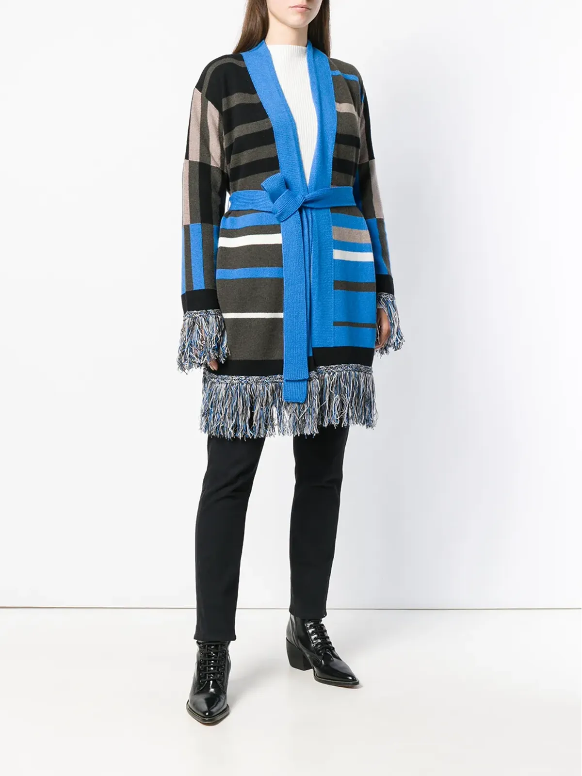 ETRO ジオメトリックプリント カーディガン - 画像3