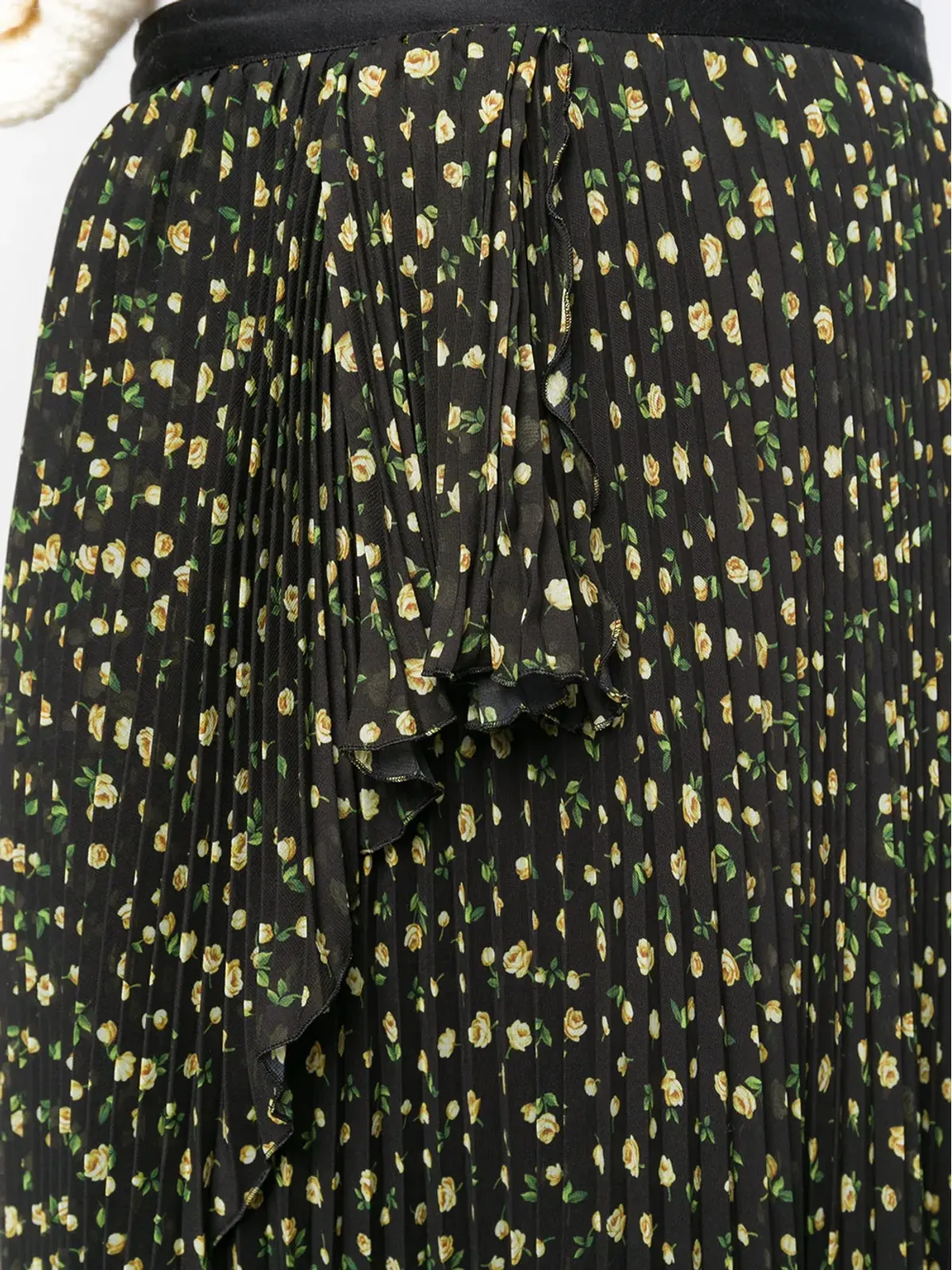 Philosophy Di Lorenzo Serafini 花柄プリーツスカート - ブラック - 画像5