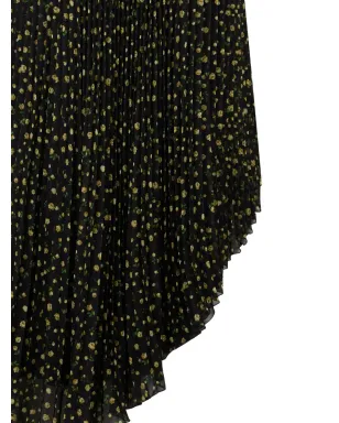 Philosophy Di Lorenzo Serafini 花柄プリーツスカート - ブラック - サムネイル2