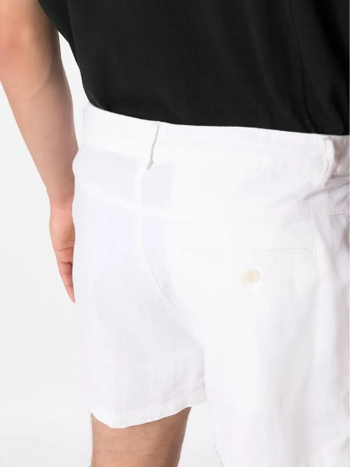 Osklen pleat-detail chino shorts - 画像5