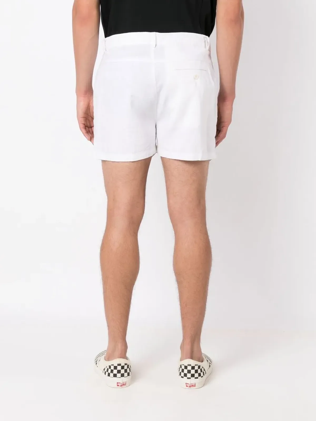 Osklen pleat-detail chino shorts - 画像4