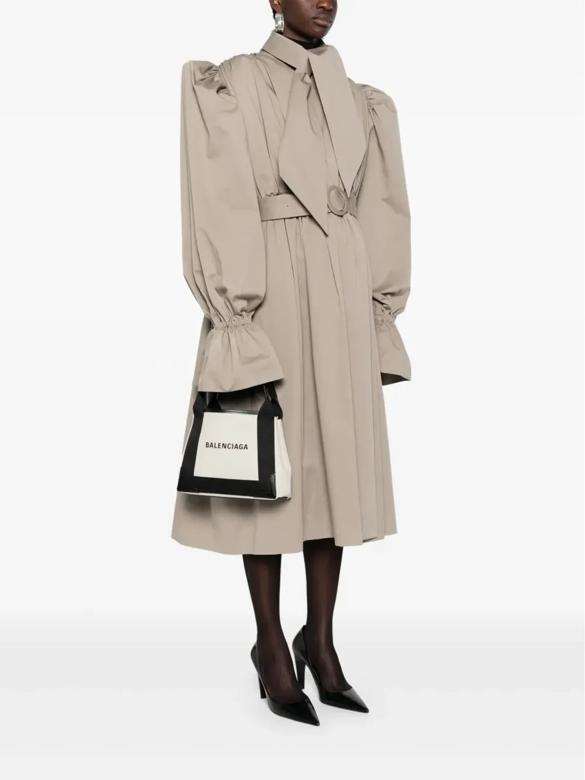 Balenciaga ネイビー Cabas トートバッグ - 画像2