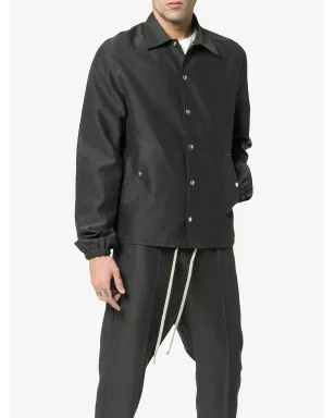 Rick Owens ボタン留め付き シルクコットン混紡ジャケット - サムネイル3
