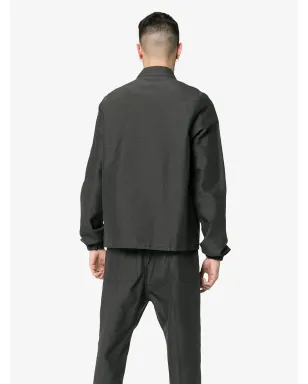 Rick Owens ボタン留め付き シルクコットン混紡ジャケット - サムネイル4
