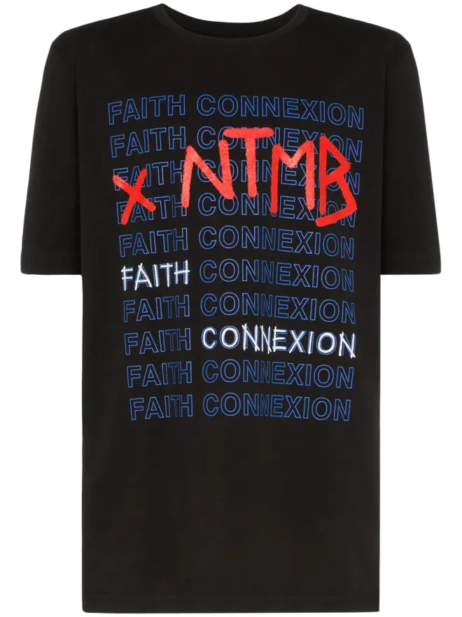 Faith Connexion Faith Connexion X NTMB ロゴ コットン Tシャツの商品画像