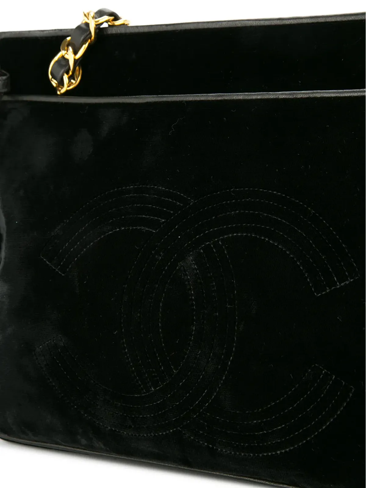 CHANEL ビンテージ CCロゴショルダーバッグ - 画像4