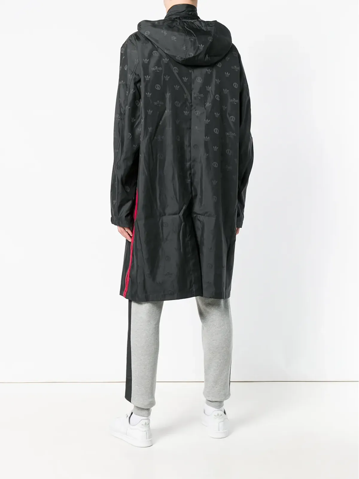 adidas ロングブランドレインコート - 画像4