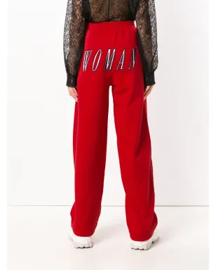 Off-White ハイウエスト トラックパンツ - レッド - サムネイル4