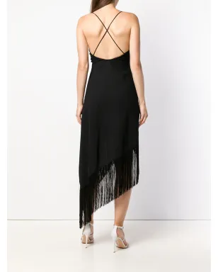Givenchy カスケードフリンジスリップドレス - サムネイル4