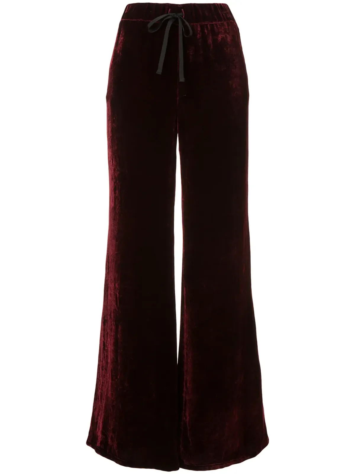 UNRAVEL PROJECT ベルベット ワイドレッグ トラウザー - 画像1