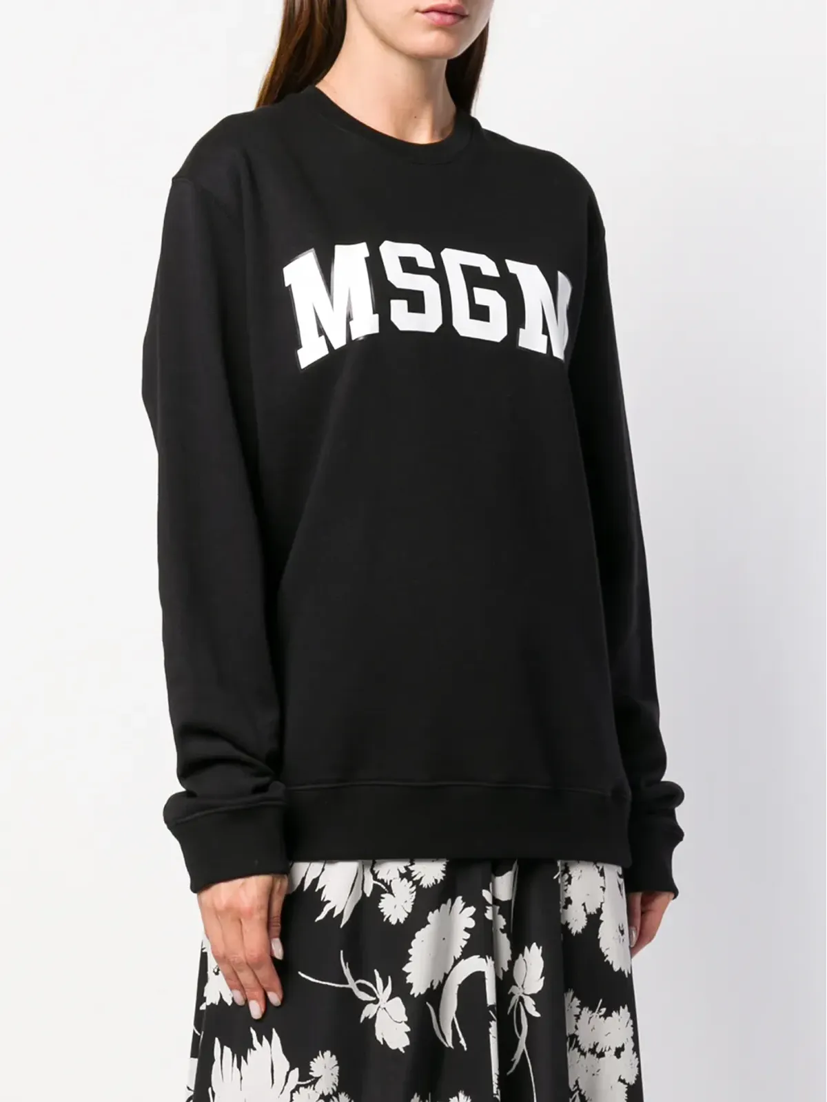 MSGM ロゴプリントセーター - 画像3
