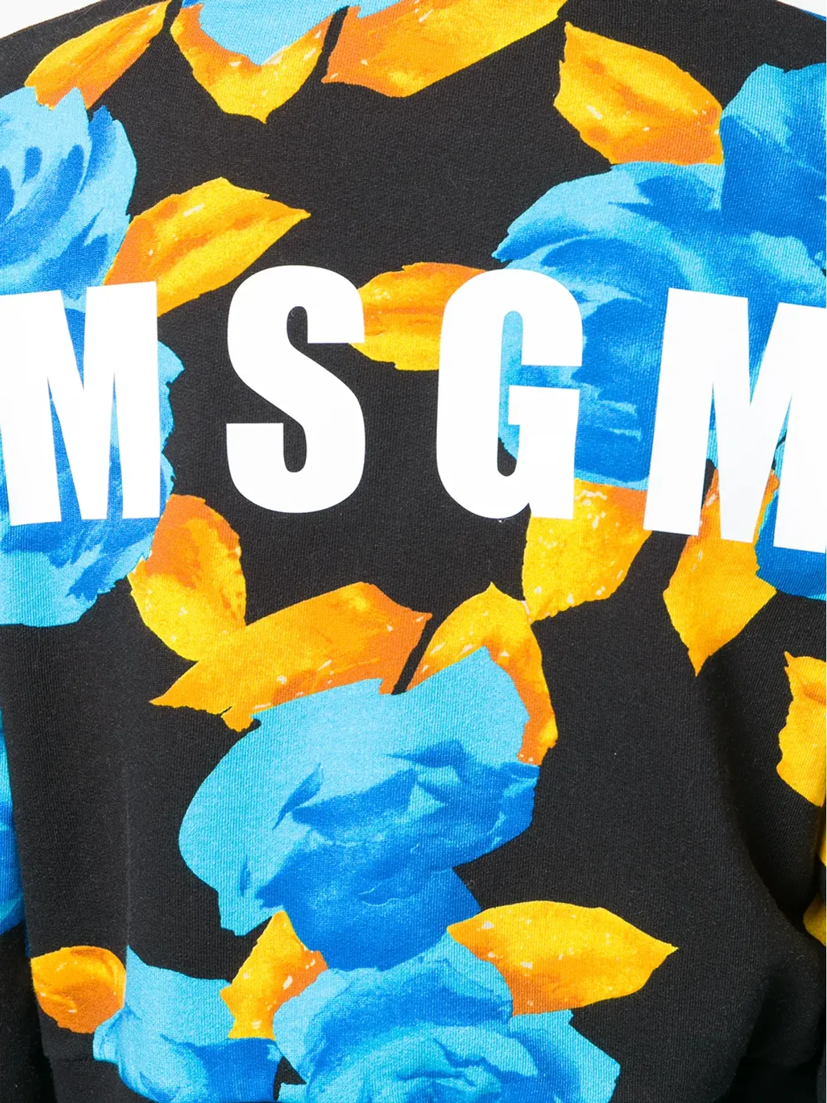 MSGM クロップド ジャージーセーター - 画像5
