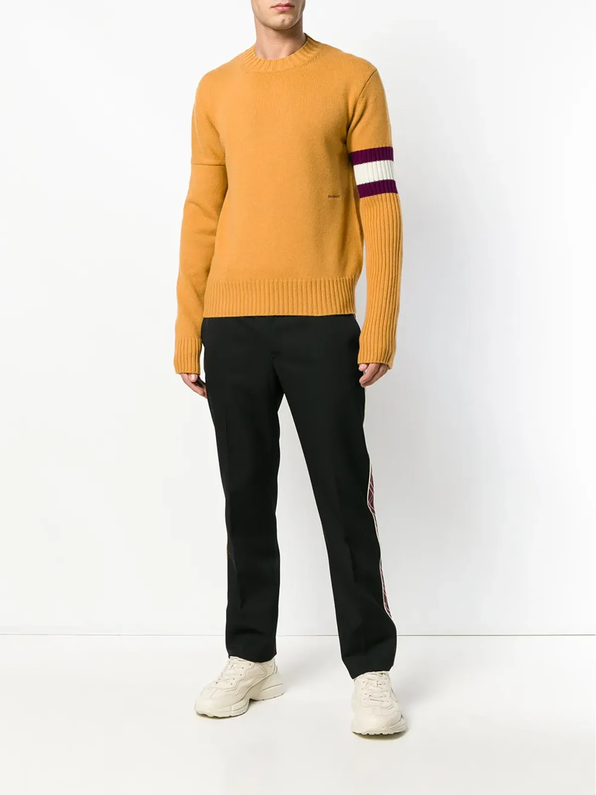 Calvin Klein タータンストライプパンツ - 画像2