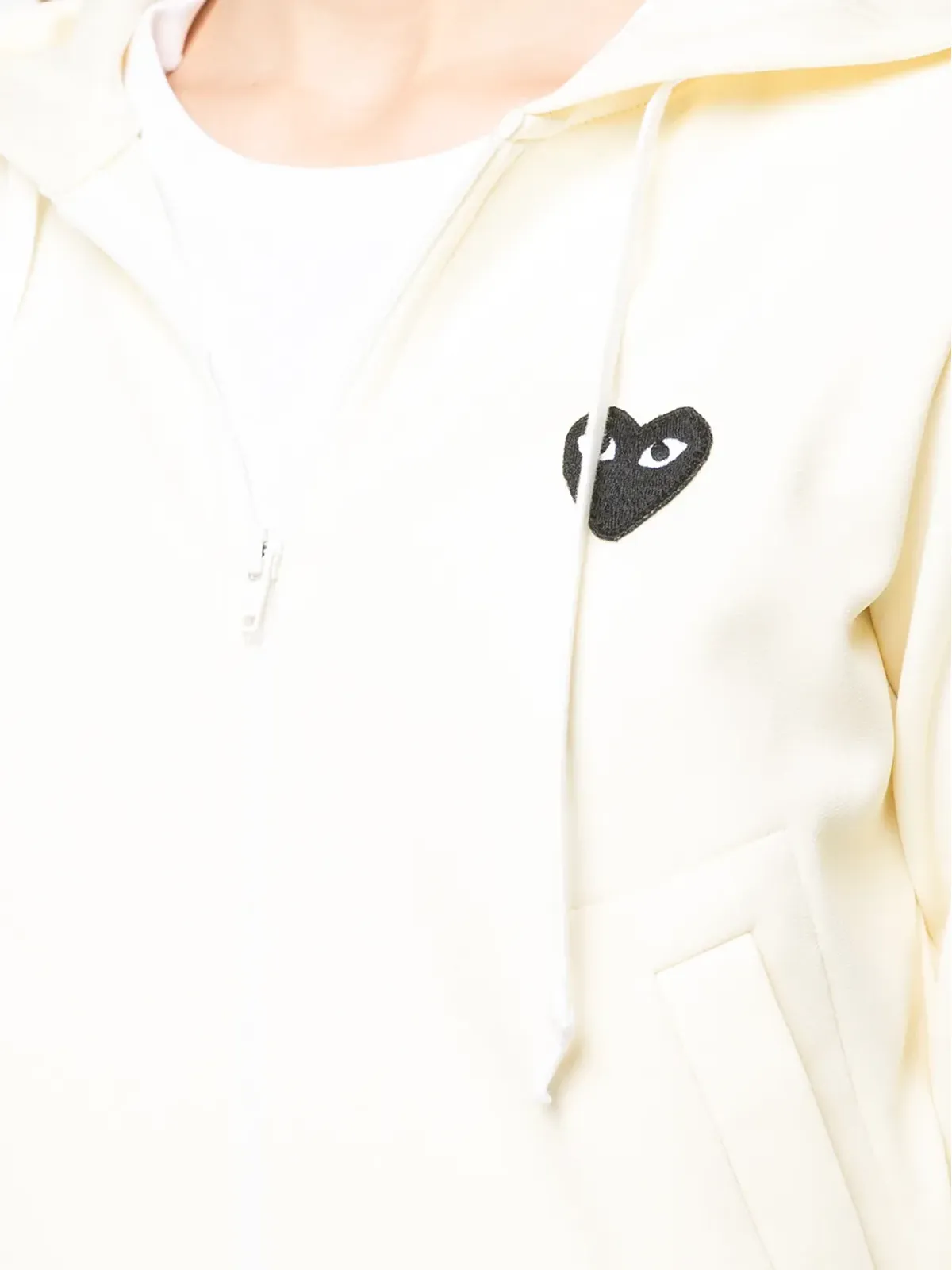 Comme Des Garçons Play ドローストリングフーディ - 画像5