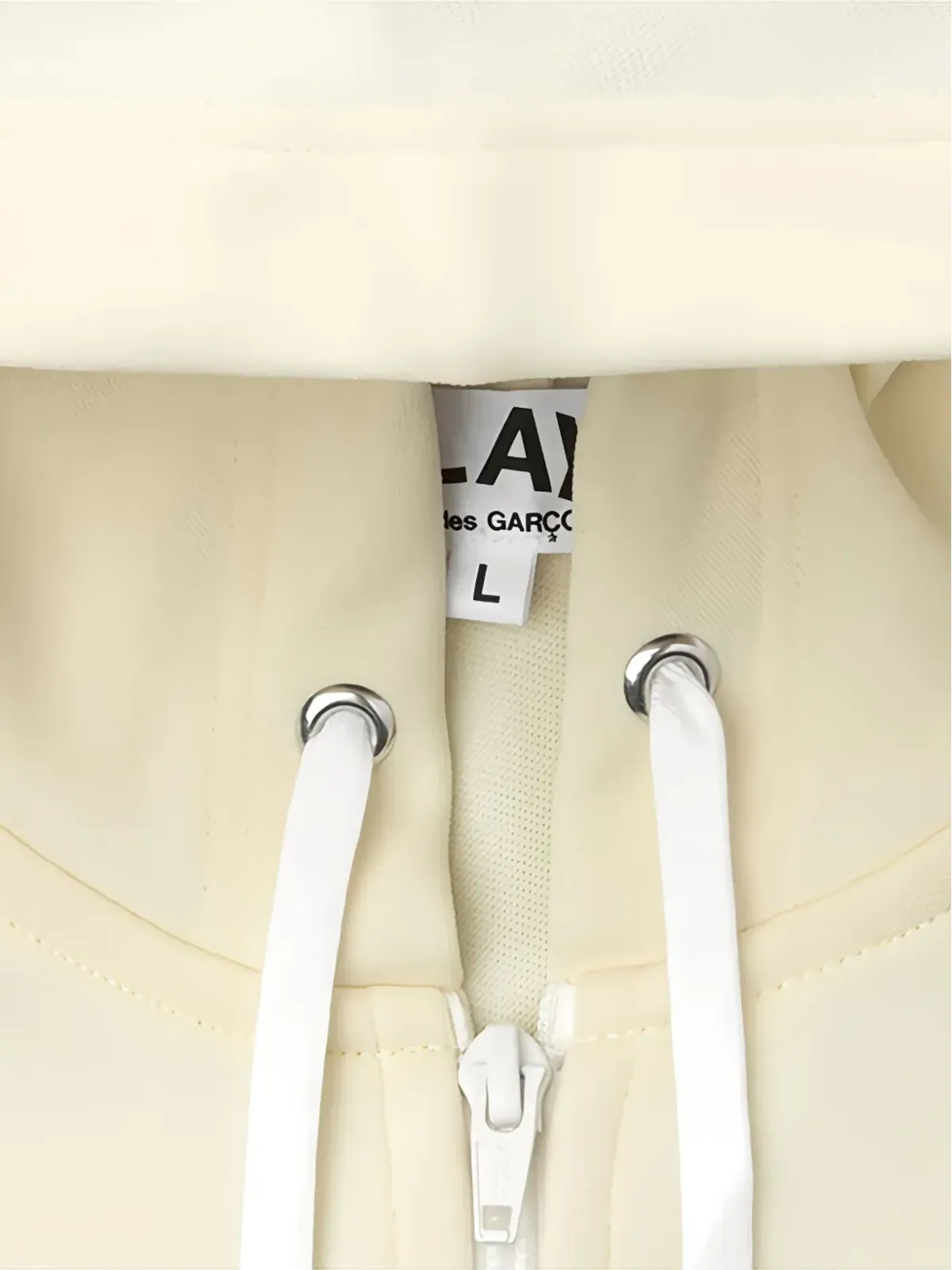 Comme Des Garçons Play ドローストリングフーディ - 画像3