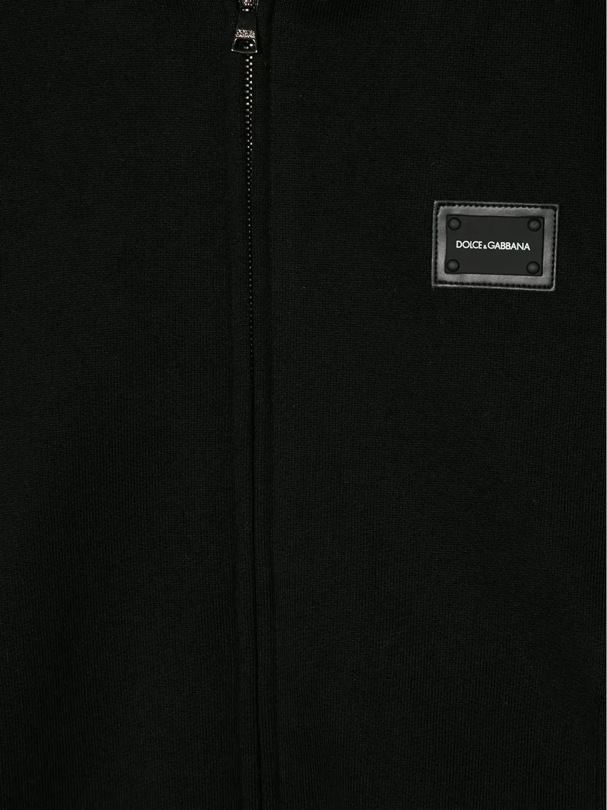 Dolce & Gabbana Kids ロゴタグ付きジップアップパーカー - 画像3