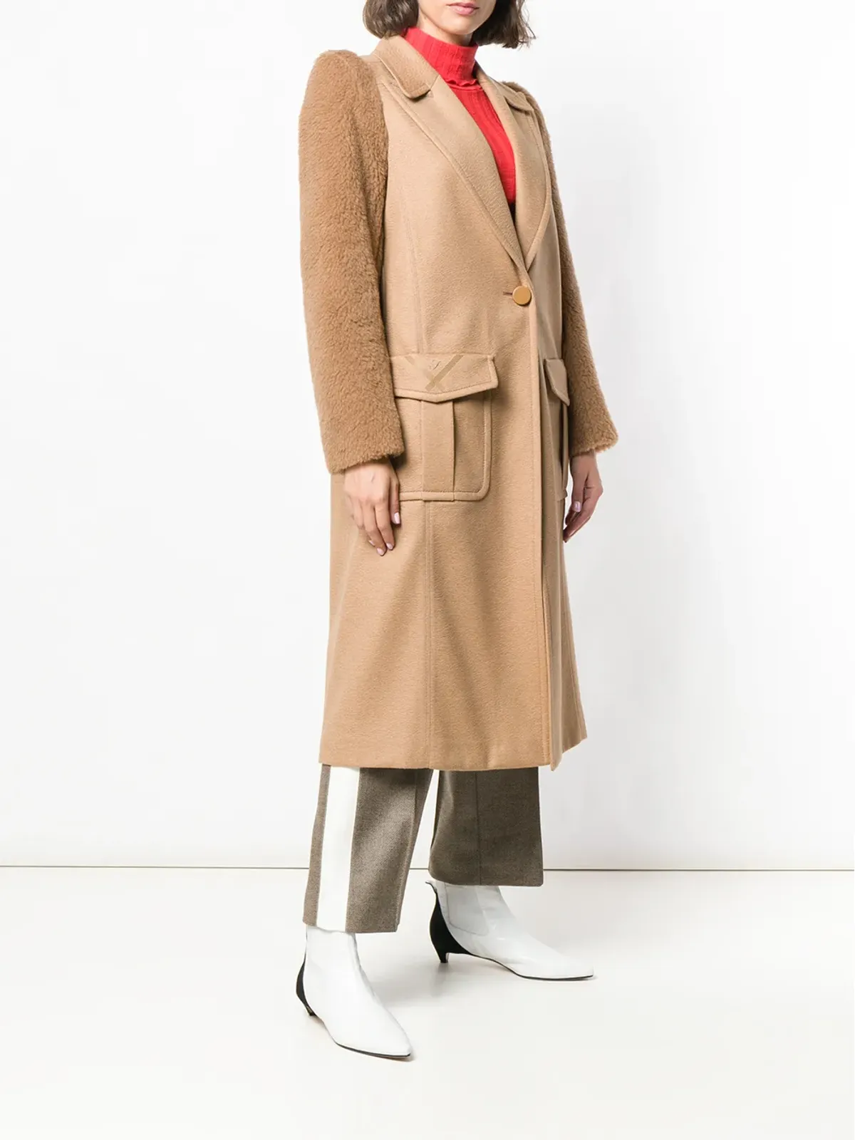 FENDI シングルブレストコート - 画像3