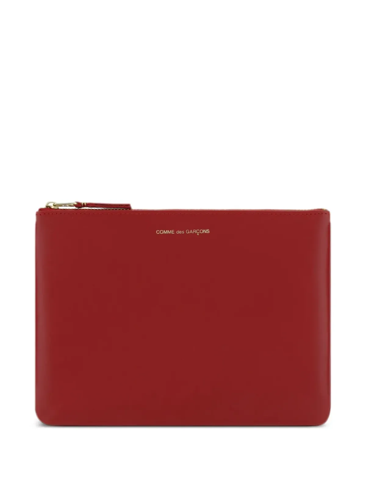 Comme Des Garçons Wallet ロゴプリント レザー ウォレット - 画像1