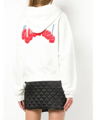 Off-White Heart Not Troub フーディー - サムネイル4