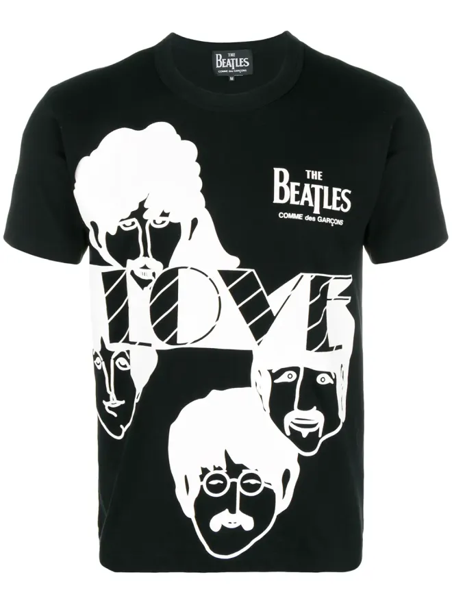 Comme des Garçons Comme Des Garçons ザ・ビートルズ Tシャツ - ブラックの商品画像