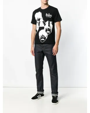 Comme Des Garçons ザ・ビートルズ Tシャツ - ブラック - サムネイル2