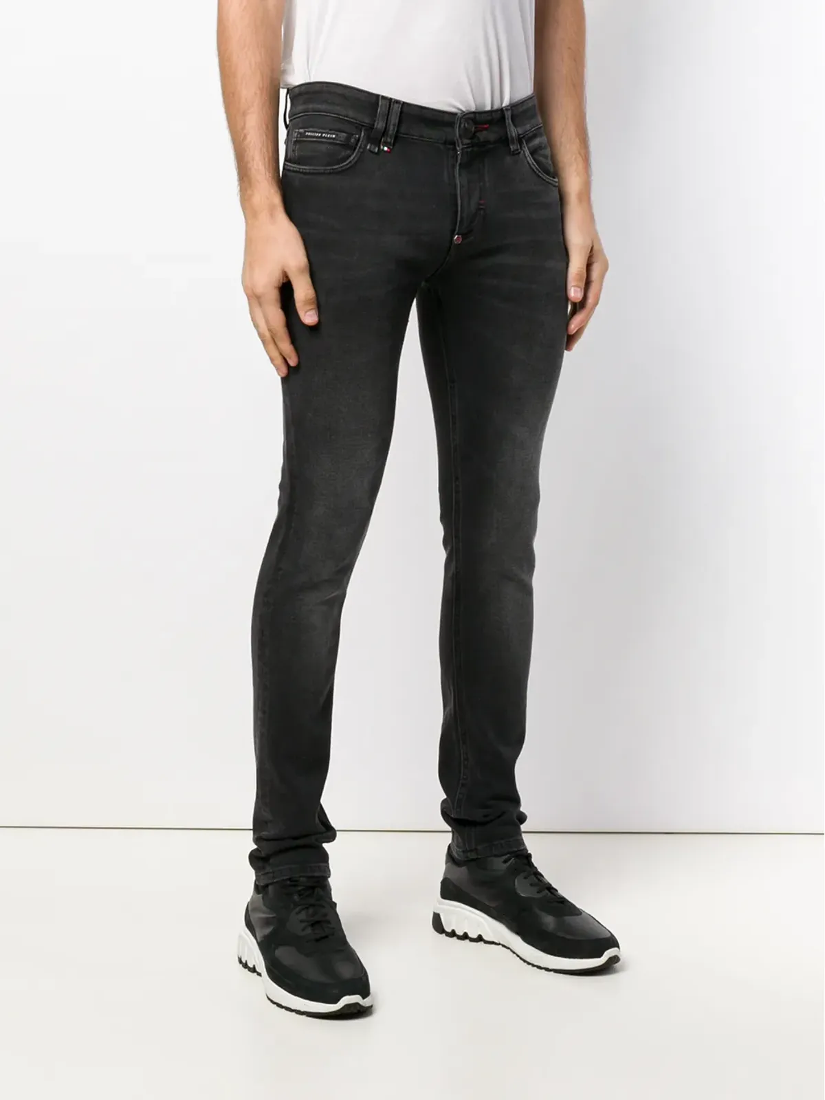 Philipp Plein スリムフィットジーンズ - 画像3