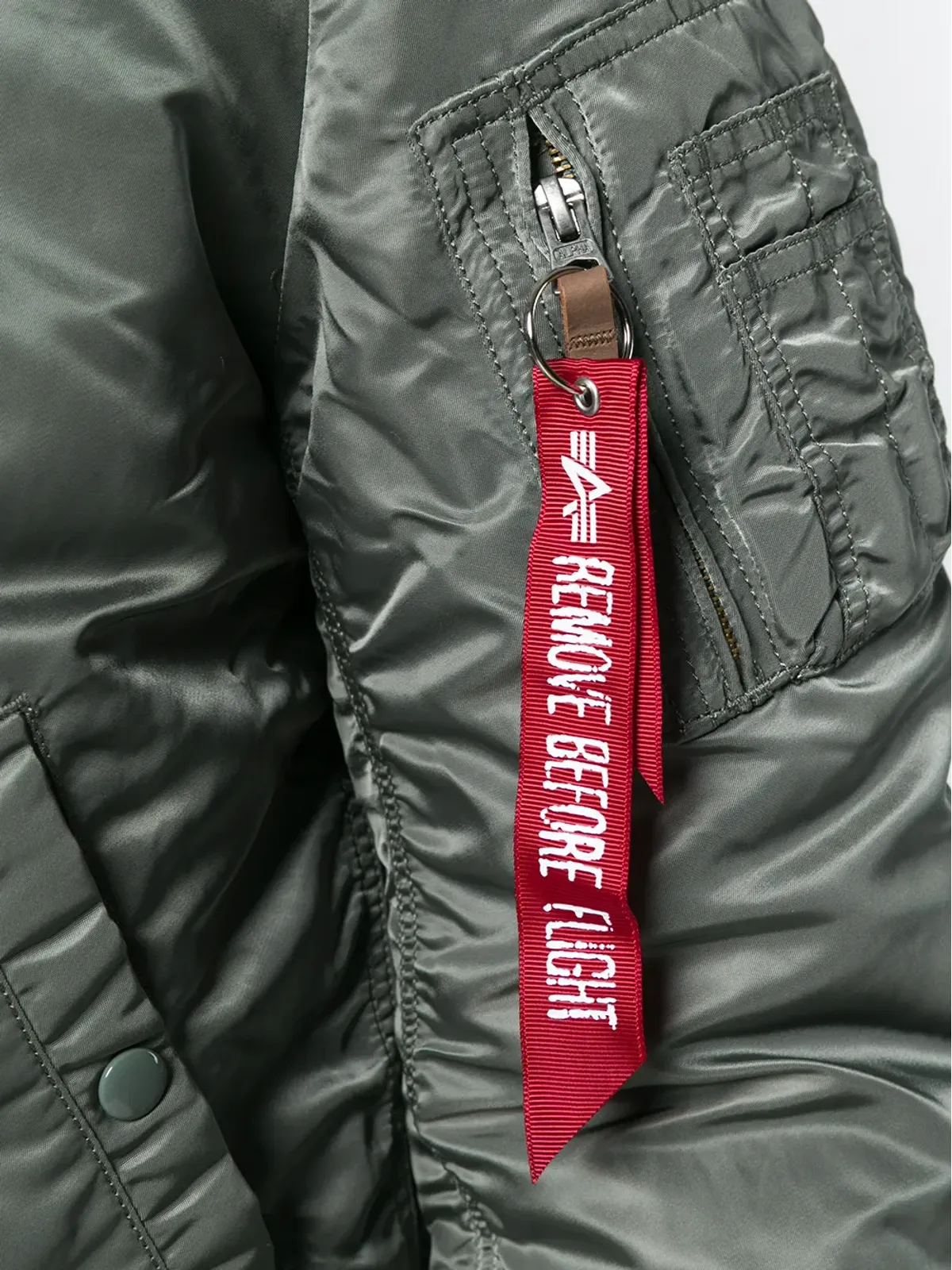 Alpha Industries ジップアップボンバー ジャケット - 画像5