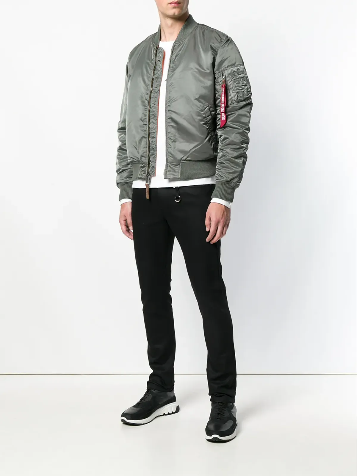 Alpha Industries ジップアップボンバー ジャケット - 画像2