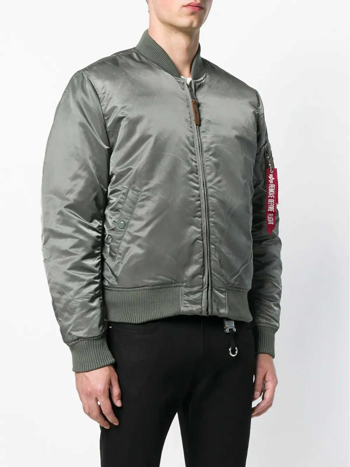 Alpha Industries ジップアップボンバー ジャケット - 画像3