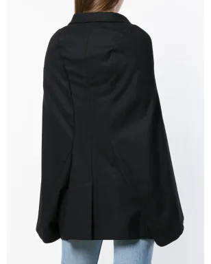 Comme Des Garçons Pre-Owned 1995年 ケープジャケット（ブラック） - サムネイル4