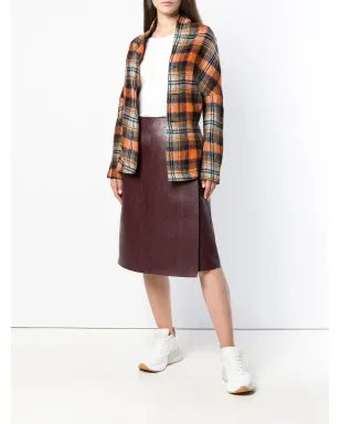 Comme Des Garçons Pre-Owned チェック柄デコンストラクションジャケット - サムネイル2